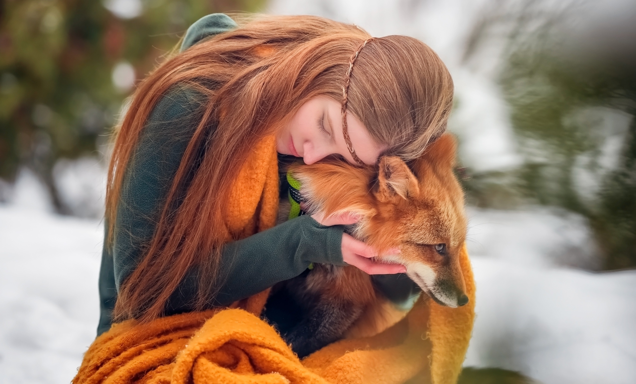 Red Fox в красивом чувственном видео с любимым