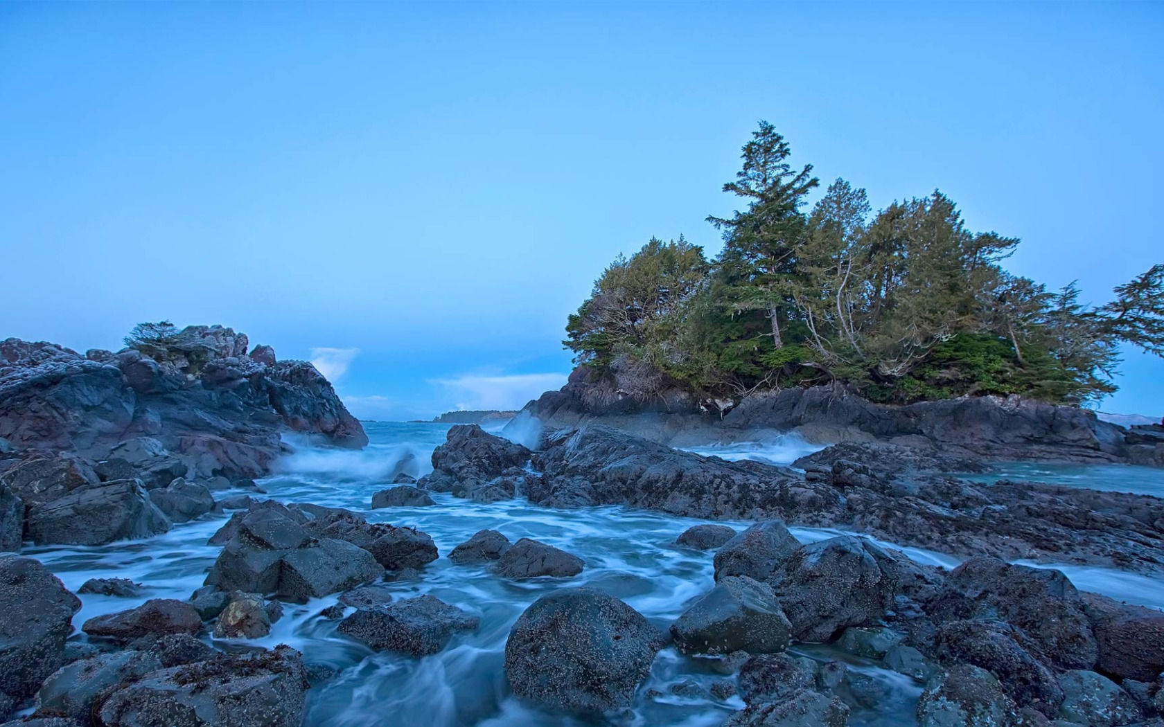 Биолюминесценция остров Ванкувер Канада