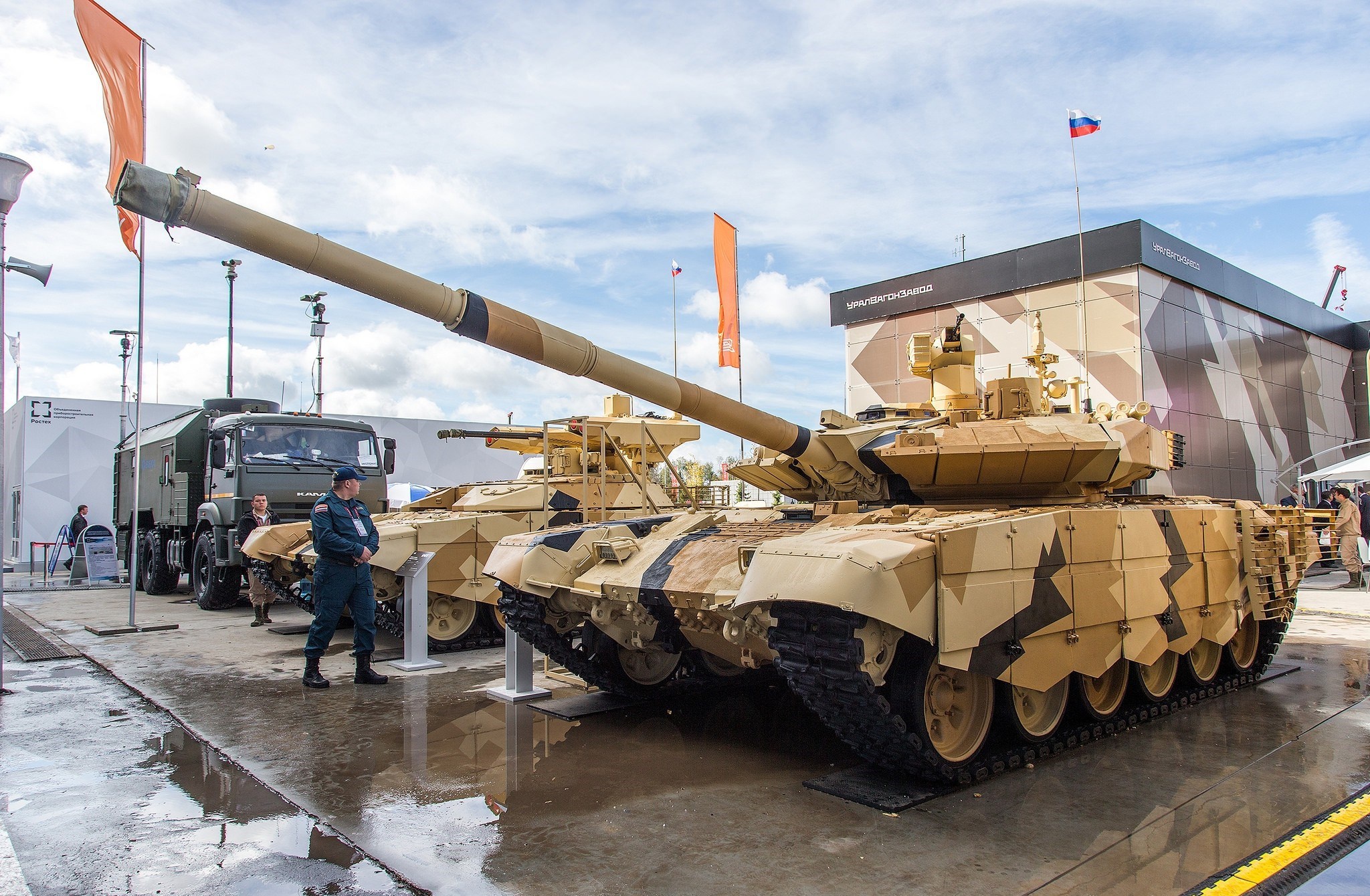 бронетехника, Т-90МС, выставка военной техники, танк России. 