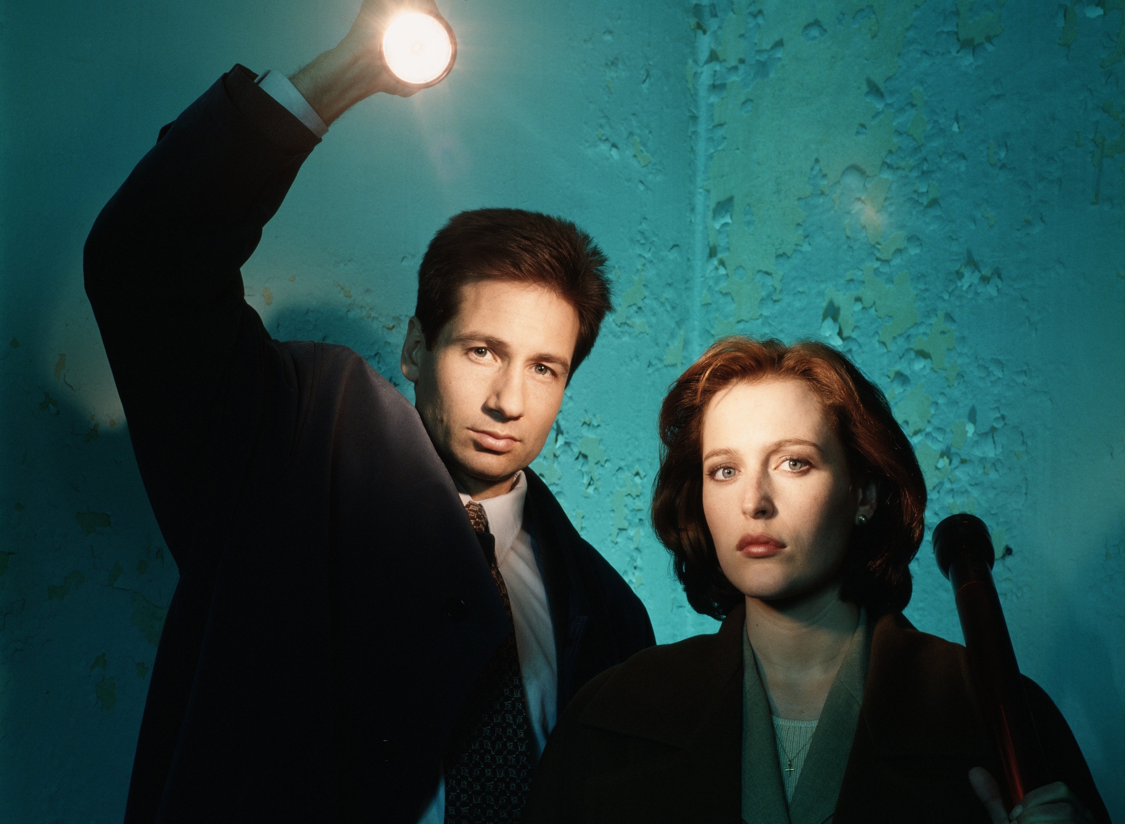 Скачать обои The X-Files, Секретные материалы, Скалли, Малдер, раздел фильм...