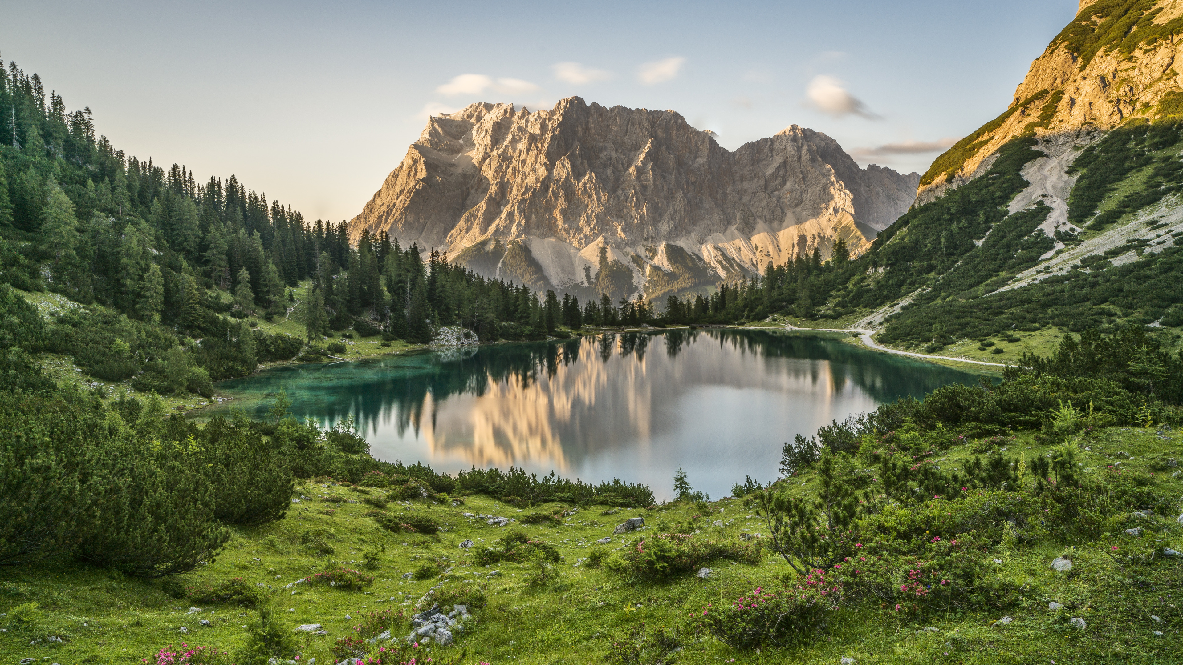 Австрия природа Альпы