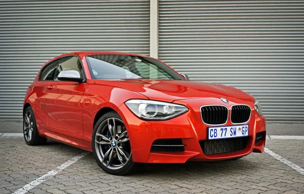 Картинка BMW, red, M135i