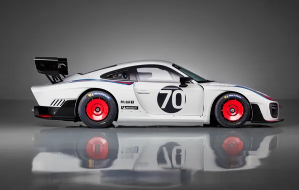 Картинка Porsche, профиль, 2018, 935, юбилейная спецсерия