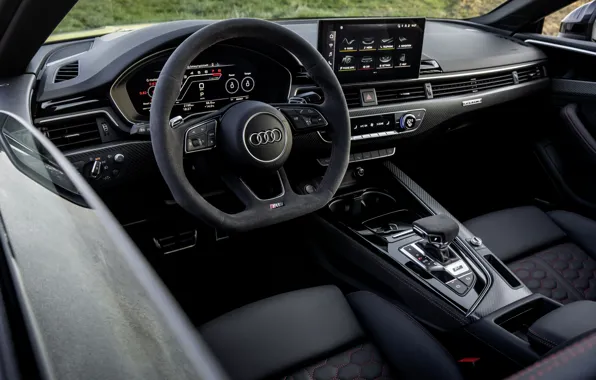 Картинка Audi, купе, салон, RS 5, 2020, RS5 Coupe