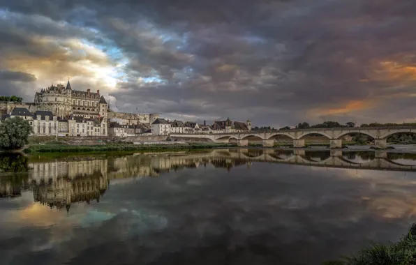 Картинка France, Panorama, Loire, Amboise