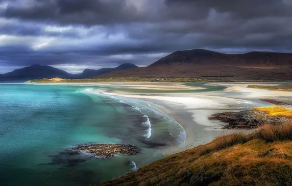 Картинка побережье, Шотландия, Scotland