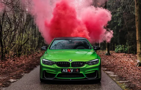 Картинка BMW, Green, M-Performance