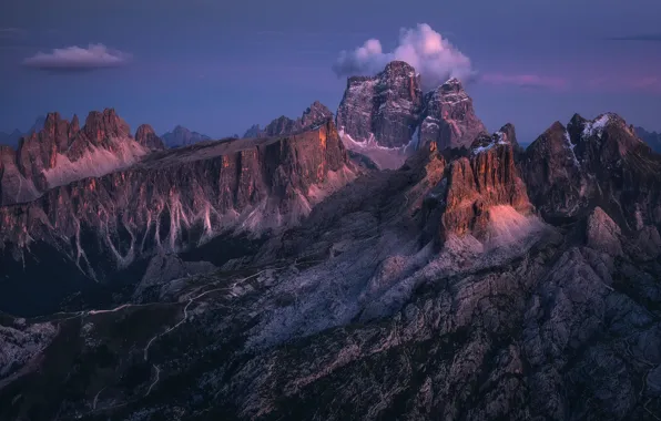 Картинка горы, Италия, Italy, Доломитовые Альпы, Dolomites, Доломиты