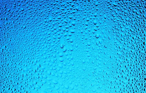 Картинка Blue, Water, Wallpaper, Drops