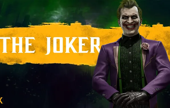 Картинка Джокер, боец, персонаж, The Joker, Mortal Kombat 11, Смертельная Битва 11