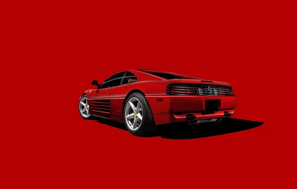 Картинка Ferrari, Legend, Scuderia Ferrari, RED, Testarossa, Backgraund