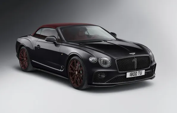 Картинка машина, Bentley, Continental GT, convertible, Mulliner, Number 1Edition