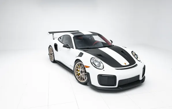 Картинка Porsche, Front, White, 991, VAG, Sight, GT2RS