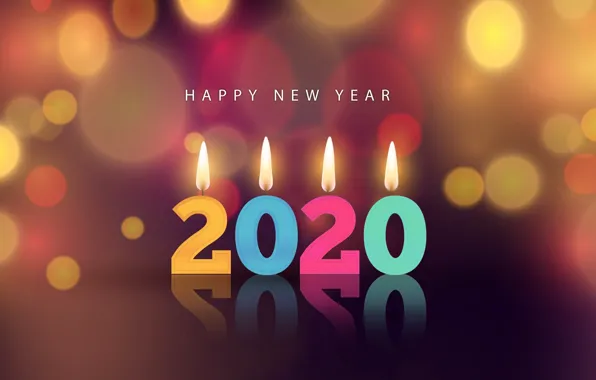 Картинка фон, текстура, Новый год, 2020