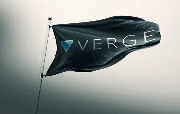 Картинка флаг, flag, криптовалюта, cryptocurrency, verge, xvg