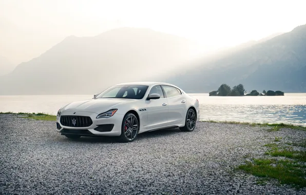 Картинка авто, белый, Maserati, Quattroporte, металлик, GTS, 2019, GranSport