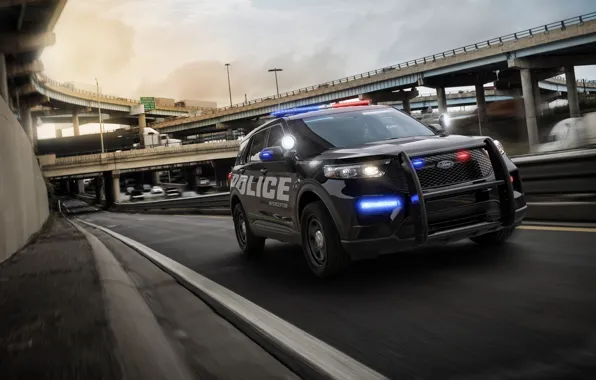 Картинка Ford, Police, Interceptor, Utility, 2020