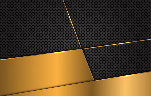 Картинка линии, фон, золото, черный, текстура, background