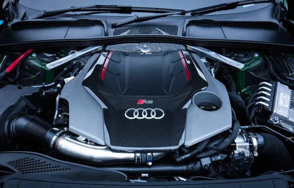 Картинка Audi, двигатель, RS5, Coupe, 2018, RS 5