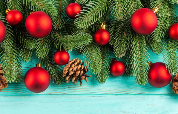 Картинка украшения, шары, Новый Год, Рождество, Christmas, balls, wood, New Year, decoration, xmas, Merry, fir tree, …
