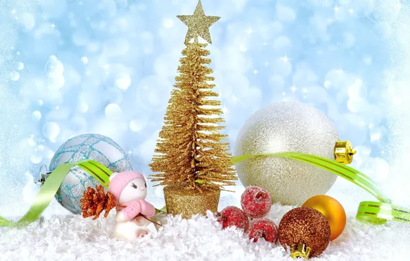 Картинка шары, игрушки, елка, Рождество, Новый год, Christmas