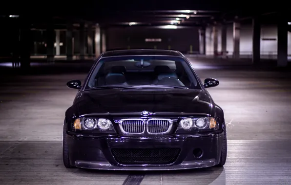 Картинка BMW, E46, Parking, M3, Front view