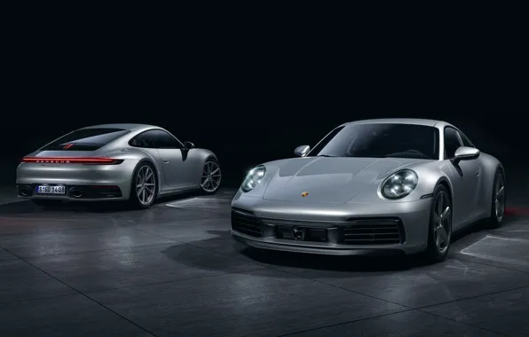 Картинка Авто, Porsche, Машина, Серый, Porsche 911, Transport & Vehicles, Porsche 911 Carrera 4S, by Umit …