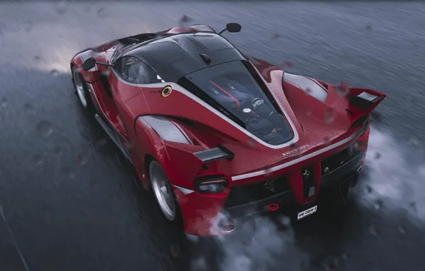 Картинка трасса, Ferrari, спорткар, FXX-K