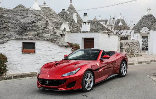 Картинка Ferrari, кабриолет, Portofino