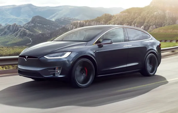 Картинка Tesla, Model X, Electric car