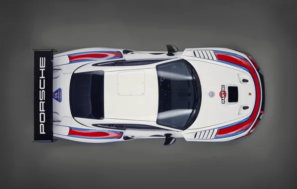 Картинка Porsche, вид сверху, 2018, 935, юбилейная спецсерия