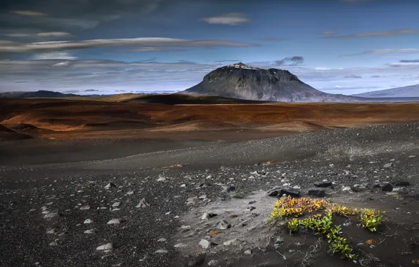 Картинка природа, вулкан, Исландия