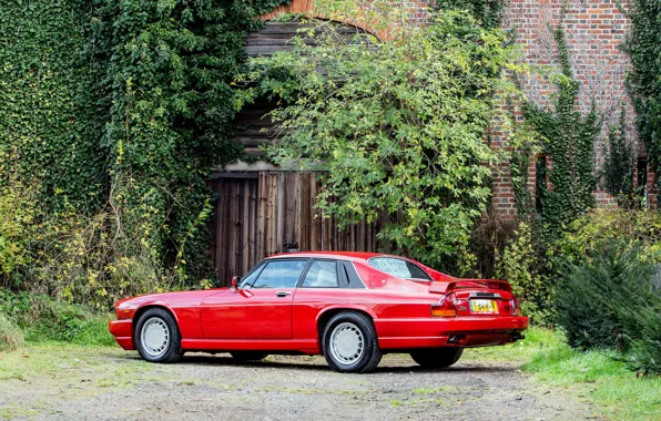 Картинка Red, Supercar, Classic car, Jaguar XJR-S
