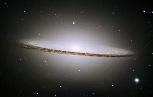 Картинка Хаббл, Галактика, Sombrero Galaxy, M 104