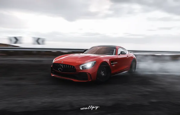 Картинка Mercedes-Benz, Microsoft, game, AMG, 2018, GT R, Forza Horizon 4, by Wallpy