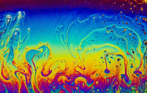 Картинка радуга, rainbow, мыльный пузырь, soap bubble, Иван Падарев