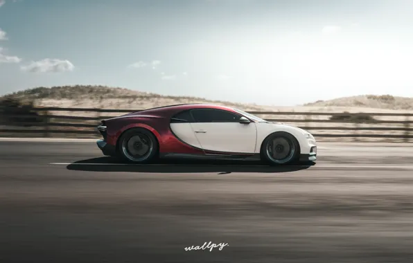 Картинка Bugatti, Microsoft, 2018, Chiron, game art, Forza Horizon 4, by Wallpy