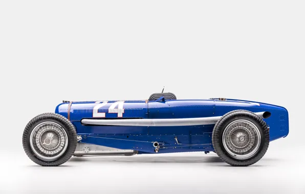 Картинка Bugatti, Classic, Grand Prix, Classic car, 1933, Type 59, Bugatti Type 59 Grand Prix