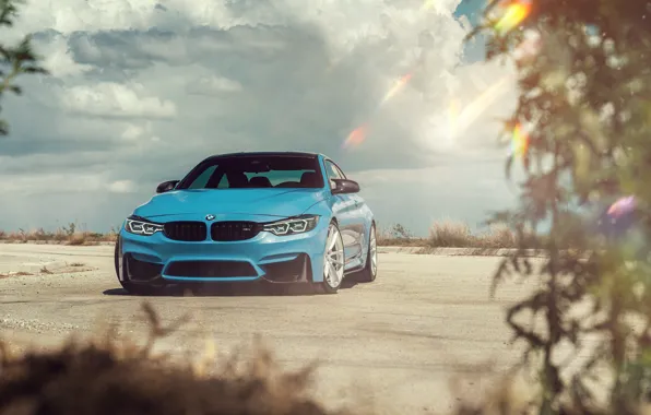 Картинка BMW, Blue, F82, M4