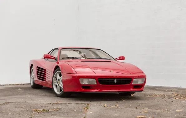 Картинка Red, Classic, Supercar, Ferrari Testarossa