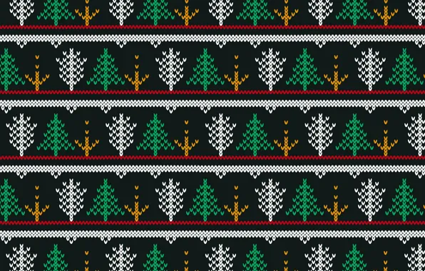 Картинка зима, фон, узор, Рождество, Christmas, winter, background, pattern, елочка, вязаный, knitted, seamles
