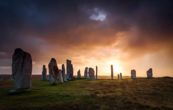 Картинка Scotland, Callanish standing stones, Callanish