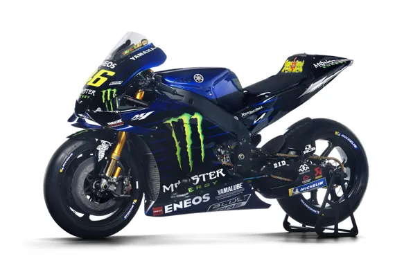 Картинка Monster Energy, Motorsport, Sportbike, Yamaha YZR-M1
