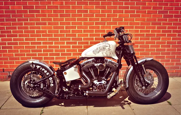 Картинка Harley-Davidson, Custom, Motorbike, Bobber