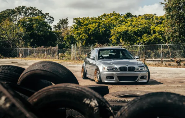 Картинка BMW, E46, Tires, M3