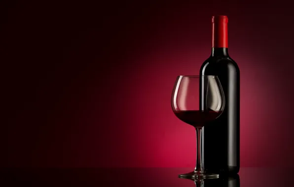 Картинка вино, бокал, бутылка, glass, wine, bottle