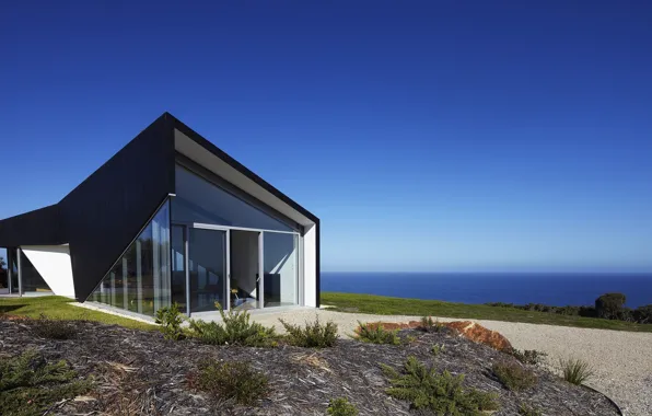 Картинка дом, океан, архитектура, Scape House, by Andrew Simpson Architects