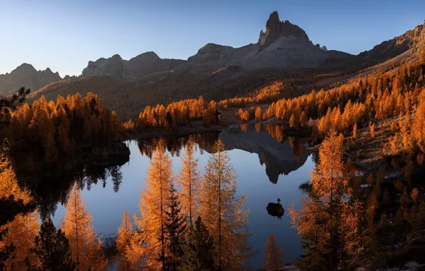 Картинка осень, горы, природа