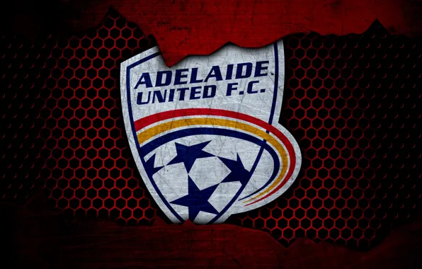 Картинка wallpaper, sport, logo, football, Adelaide United