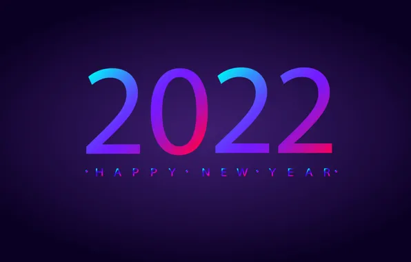 Картинка праздник, неон, Новый Год, цифры, Happy New Year, с новым годом, Merry Christmas, 2022, Feliz …